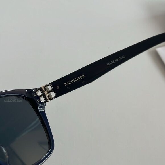 Balenciaga square dark blue sunglasses main image 5
